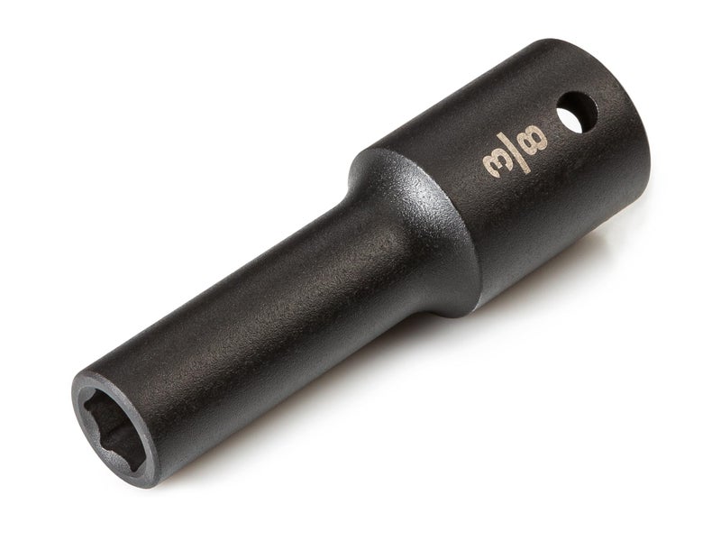 TEKTON 1/2 Inch Drive x 3/8 Inch Deep 6-Point Impact Socket | SID23010 - Image 1